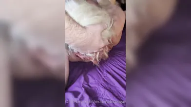 Homemade amateur blonde blowjob