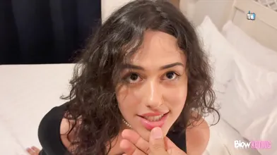 Izamariposa, an 18yo verified amateur, shows her hottest bj skills in a audition