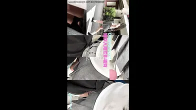 Cumming On Asian Skirt