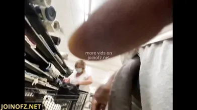 BBC Dick Flashing White Milf