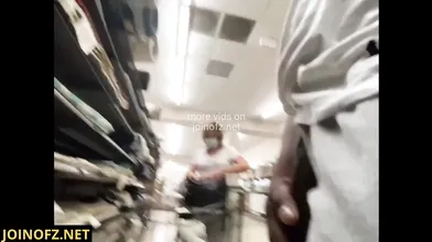 BBC Dick Flashing White Milf