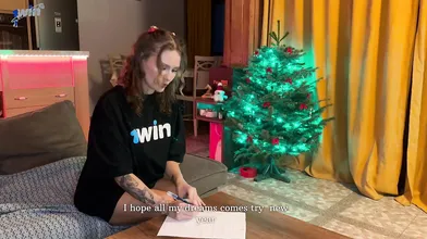 Xmas ass fucking creampie! Santa endowed me an ass-fuck cork and ripped my donk