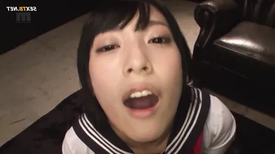 Abeno Miku , MIG D 574, Amazing Cumshot On The Tongue