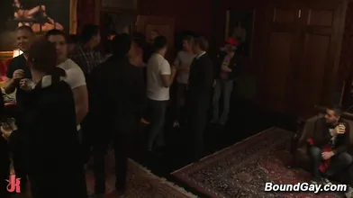 Brandon Moore Thanksgiving Gangbang and Humiliation and Punishment public party