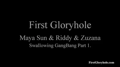 Zuzana With Maya Sun & Riddy - FirstGH, Bukkake Swap Part1 - Marry Pretty