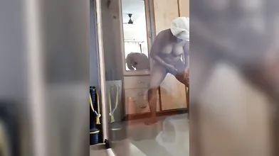 Indian son spy record his mom nude clothes changing video