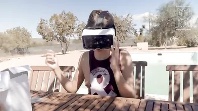 Brunette Flashing Her Titties And Pussy Outdoors In Public