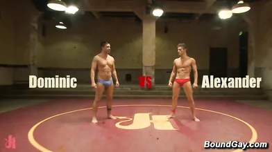 Dominator Fights Alexander The Great Before Hardcore Gay Sex Wrestling Domination