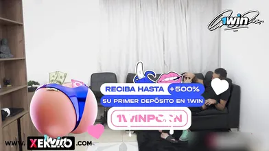 My molten stepsister with a flawless ass lets me creampie her and I jism in her