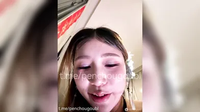 臉穴同框，樓道對鏡頭自慰雙洞，痙攣搶噴水