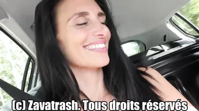 French Girl Blows Guy In Orange Shirt - Glory Zavatrash