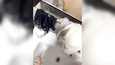 包養小母狗連洗澡也被X