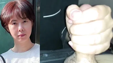 Korean Milf Oh Hye Kyoung Blowjob Handjob Cum with Anal sex Ending