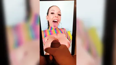 Cum tribute to joi encouragement curvy milf pornstar by Thukkamj