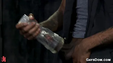 Black Pervert Bound and Punished