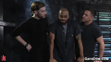 Black Pervert Bound and Punished