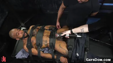 Black Pervert Bound and Punished