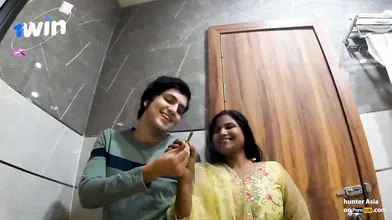 Smoke and make enjoy with my steaming bhabhi - Smoking milf - gonzo  sex!