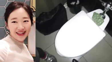 Yi Yuna Parttime Blowjob in Toilet
