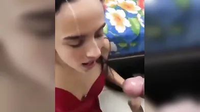 Casada Tomando Porra Na Frente Do Corno