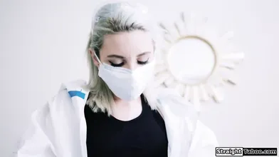 A pandemic will not stop the 2 horny lovers to have safe sex