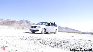 Jack Hunter Desert Bondage Edging Ruins With Tony Orlando and Sebastian Keys Outdoors
