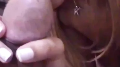 Loira Mamando Pau Cabeçudo