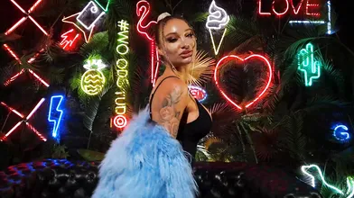 Horny Monika Fox drills all crevices with enormous dildos, ass-fuck and double p