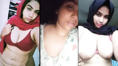 Desi Horny Hijabi Mallu Girl Fingering Fucking With Moaning