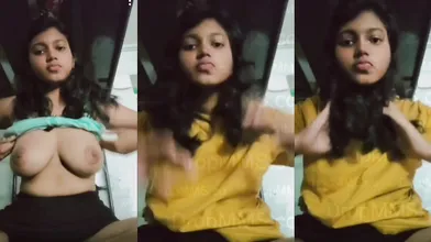 Mallu Cute Clg Hostel Girl Boobs Showing For Her Boyfriend