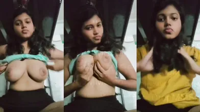 Mallu Cute Clg Hostel Girl Boobs Showing For Her Boyfriend