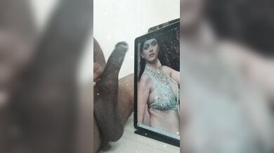 Mrunal thakur cock tribute
