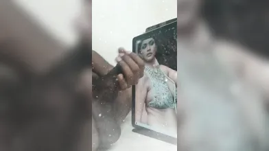 Mrunal thakur cock tribute