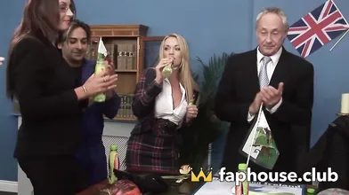 Unleash Your Fantasies With Our XXX Rated Tramps In A Cum Swapping DP Gangbang! - Emma Mae