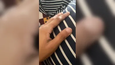 pervt husband rubbing cock on ass