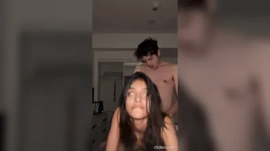 Indian Teen Goes Crazy On Riding White Dick