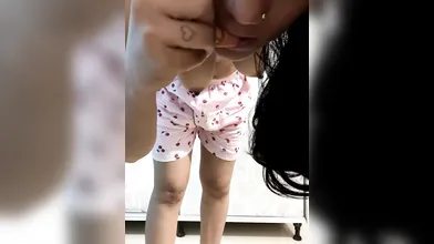 Cute Naughty Horny Gf Going Nude For Her Bf