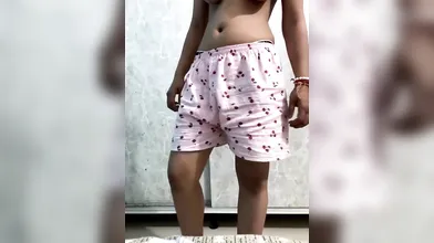 Cute Naughty Horny Gf Going Nude For Her Bf