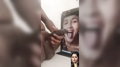 Alia bhatt cock tribute