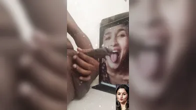 Alia bhatt cock tribute