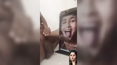 Alia bhatt cock tribute
