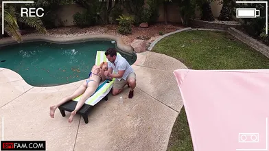 Oiled Up Stepdaughter