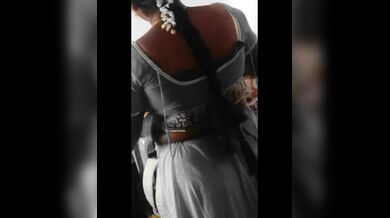 Friend wife saree change