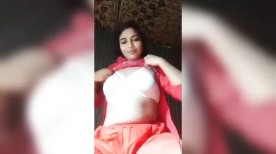 Gouthami Reddy Manthena Removing White Bra & Showing Nude Milky Boobs & nipples