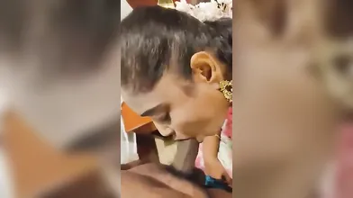 South Indian Cheating Dehati Wife Blowjob To BF