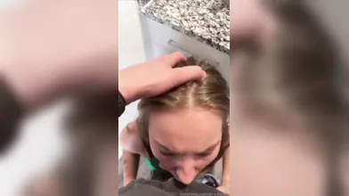 Young Barista Dick Stuffed Anal Creampie