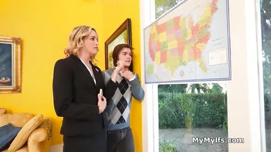 Brainstorming with a hard dick inside her