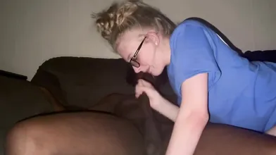 College Whore Riding BBC