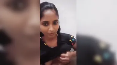 Gouthami reddy manthena removing her dress & showing nude milky boobs in bedroom