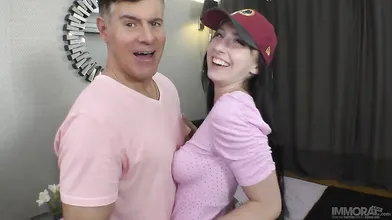 Nephew and His Uncle Give Pretty Teen Tour of Bootypest!